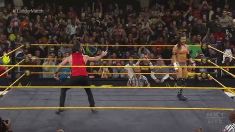 🔥🔥🔥🔥@WWERollins is here!!!! 🔥🔥🔥🔥#WWENXT @AdamColePro