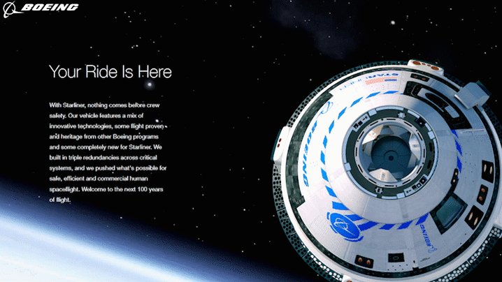 The spacecraft isn’t the only thing we’re rolling out today! Check out #Starliner’s new mission website, meet our astronaut team and join the Starliner crew!See it here: http://www.boeing.com/starliner