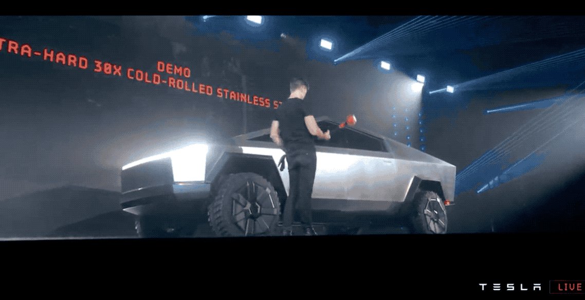 Wired On Twitter To Prove That The Cybertrucks Doors