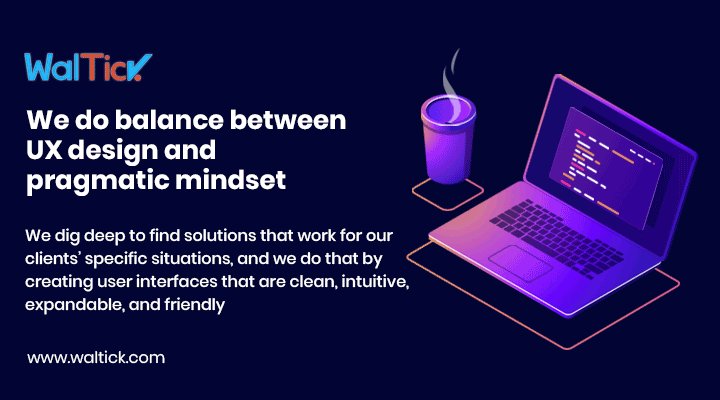 We believe that everything which affects an end user is part of the design process. Bring your ideas to us, we will transform into UI/UX! http://waltick.com #startupstrategy #appdevelopmentcompany #mobileapps #android #websitedevelopmentcompan #website #ui #ux #waltick