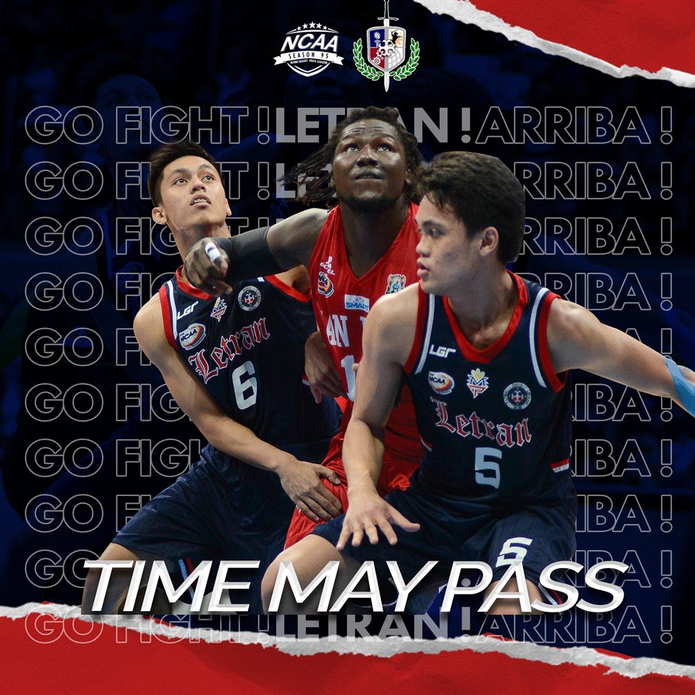 Today's a big day as the Letran Knights battle it out with the San Beda Red Lions in the NCAA Season 95 Finals Game 2.
Let’s show our all-out support to the Letran Knights and fill the MOA Arena with a wave of white laterat 4pm!
#NCAASeason95
#ARR18ALETRAN
#DaanSaApatNaRaan