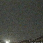 「しし座流星群」富士から北西に向けた広角カメラで見た様子!!!