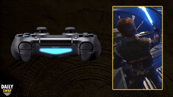 Download Daily Battlefront On Twitter Did You Know The Ps4 Controller Light Changes Colour Matching The Colour Of Your Kyber Crystal In Jedifallenorder Https T Co Lcfudot0ah PSD Mockup Templates
