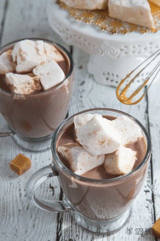 #BetterAdventCalendarTreats caramel covered marshmallows