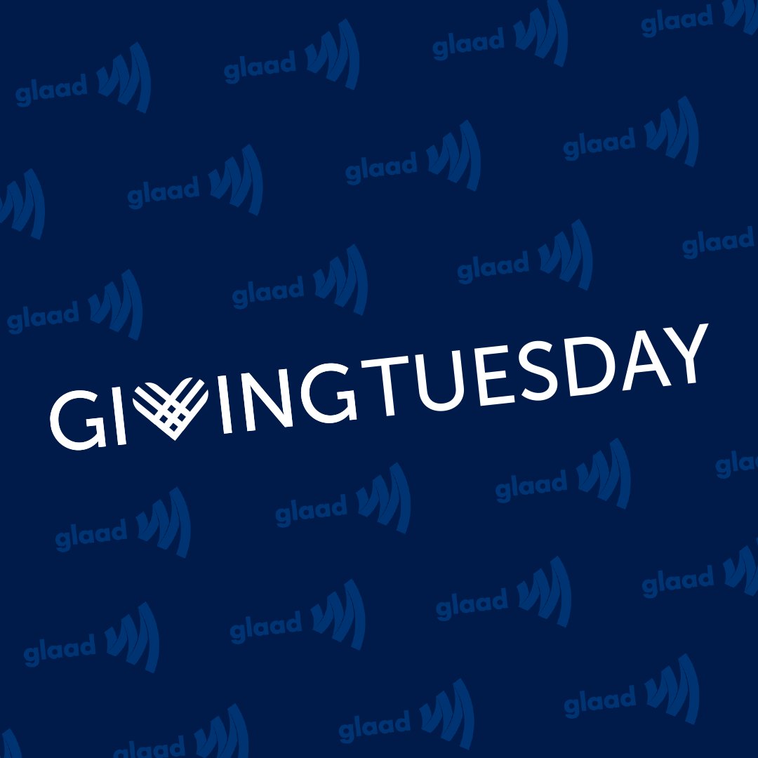 It's #GivingTuesday! The money we raise today will help determine what programs we’re able to run in 2020 and beyond. Will you help expand our programming and join in the fight for 100% LGBTQ acceptance? https://glaad.nationbuilder.com/giving_tuesday_email …