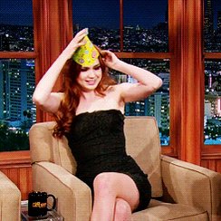 Happy birthday to this big clown I love you karen gillan 