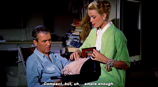 Compact, but, uh... ample enough.Rear Window (1954)Alfred Hitchcock.