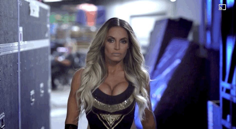 Take a look behind the scenes as @trishstratuscom prepares for the final match of her career against @MsCharlotteWWE.#WWE24: Trish Stratus streams your way RIGHT NOW on WWE Network. http://wwe.me/xuJYYI