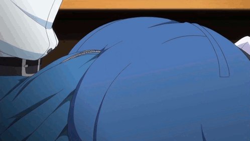 Anime assjob gif