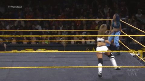 You may not like her, but...she's got a MEAN kick. #WWENXT @DakotaKai_WWE