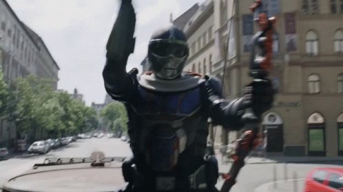 #1 reason why Hawkeye isn’t Taskmaster?
This scene (which everyone is basing that theory on) is AFTER Civil War.
At that point, Clint is on house arrest complete with an ankle monitor. He’s not chasing Nat and Yelena around Budapest in an armored vehicle. #BlackWidow