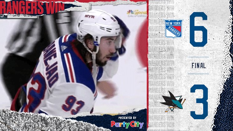 New York Rangers @NYRangers