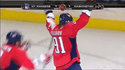 Happy birthday to sergei fedorov, who survived this alex ovechkin hug  