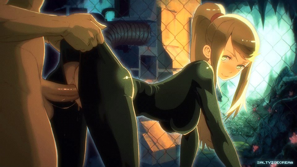 Samus aran hentai gif