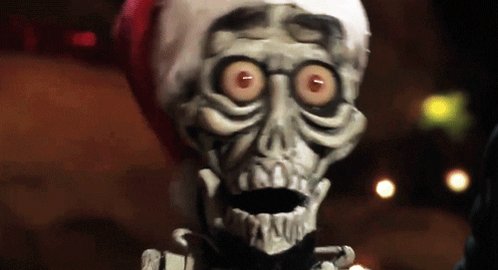 Don’t laugh at me because I’m dead or I kill yooooooou ~ Jingle Bombs #jeffdunhamchristmas #MerryChrismas #HolidayCheer #achmedthedeadterrorist
