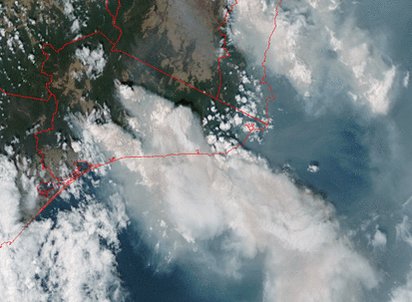 Current Satellite Images Of Australia Fires In Australia: Bushfires Are Creating "Pyrocumulonimbus" Thunderstorms  That Can Start More Fires - Cbs News