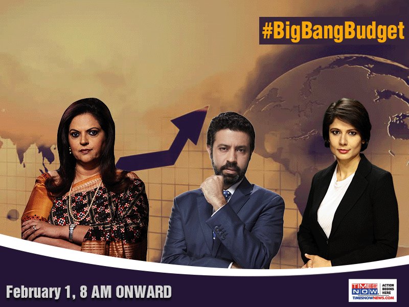 Big Bang Budget reforms needed for recovery. PM @narendramodi has the mandate but will Finance Minister @nsitharaman deliver the same in Budget 2020? Tune in to TIMES NOW for all Budget 2020 updates on February 1, 8 AM onward. | Tweet with #BigBangBudget