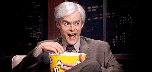 Got my popcorn ready for the next round!