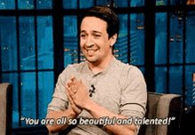Happy birthday to Lin Manuel Miranda only. YOU are so beautiful and talented! 
