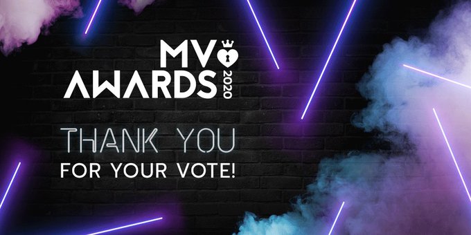 Thank you for your votes! My fans are the best. Keep the votes coming! https://t.co/tsvnBfMfSX #MVSales<a href="/tag/mvawards"class="tags"><span>#mvawards</span></a><a href="/tag/mvsales"class="tags"><span>#mvsales</span></a>