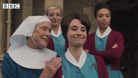 It might be cold, dark and grey, but at least #CallTheMidwife is on tonight! ❤️ 8pm. @BBCOne.