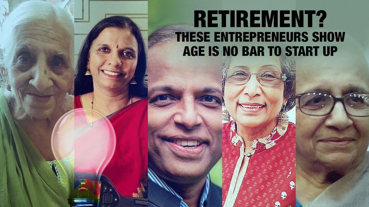 Retirement? These entrepreneurs show age is no bar to start up A 2018 study conducted by MIT professors and the US Census Bureau found that the average age of entrepreneurs at the time they founded their companies is 42.Read: http://bit.ly/37sWLc1