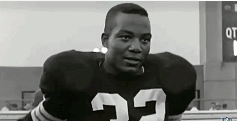 Say Happy birthday to the best football player ever! Happy Birthday Jim Brown!!! 