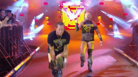Had to.#NXTTakeOver @KORcombat @theBobbyFish