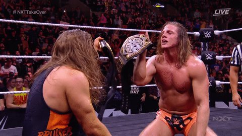 Cheers to your NEW NXT Tag Team Champions, The #BroserWeights!!!!@SuperKingofBros @PeteDunneYxB
