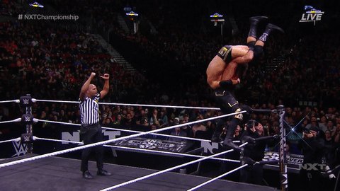 The fact that @AdamColePro kicked out after this...!!!!!@NXTCiampa #NXTTakeOver #NXTChampionship