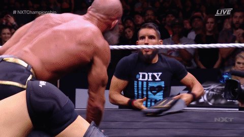 WHAT HAVE YOU DONE, @JohnnyGargano?!?!?!?!#NXTTakeOver #NXTChampionship