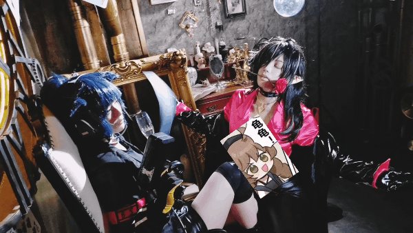 TwitterのコスプレGIF1