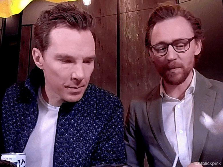 Happy Birthday to Tom Hiddleston, my other fave Brit.

these two goofs... 