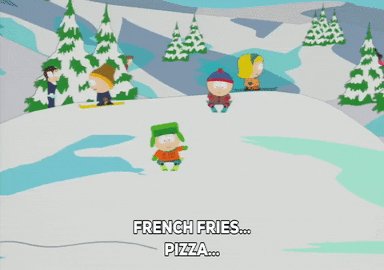 South Park (@SouthPark) on Twitter photo 09/02/2020 18:56:47 If you french fry when you should pizza, you're gonna have a bad time. #NationalPizzaDay 🍕 If you french fry when you should pizza, you're gonna have a bad time. #NationalPizzaDay 🍕