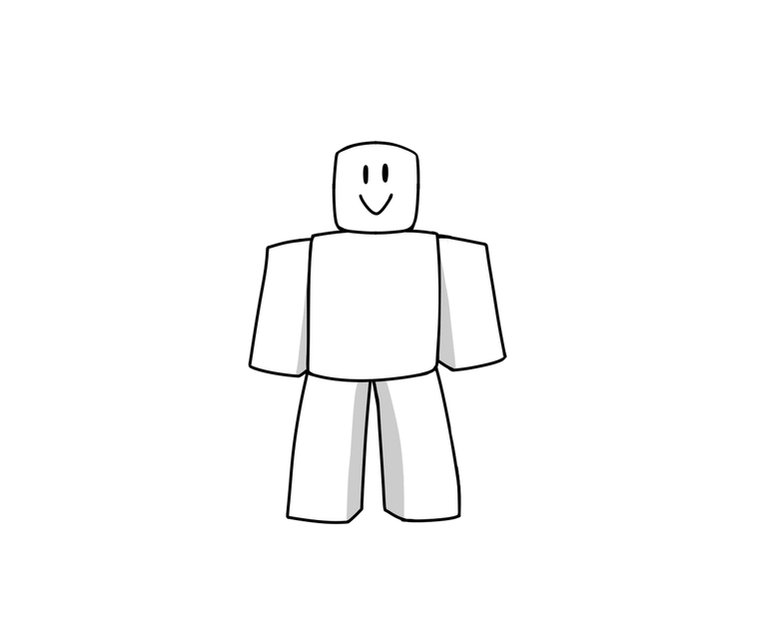 roblox avatar drawing template