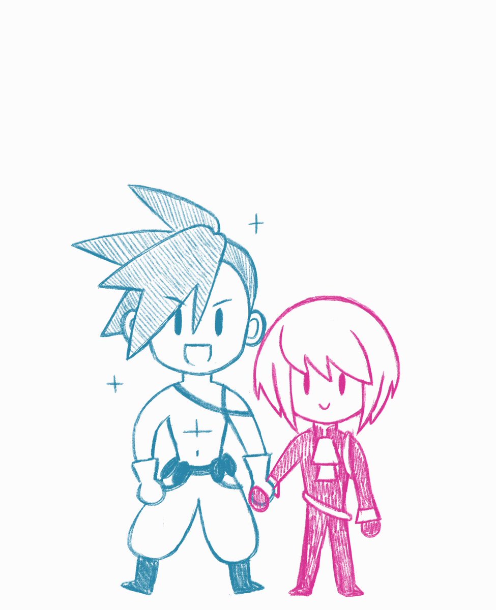 it’s not hot at all! 💙💖#promare