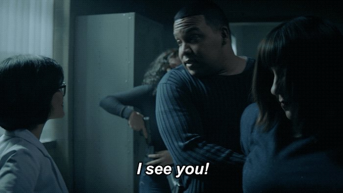DANI: Hey, you guys okay? EDRISA: We're good here, I handled it. @KeikoAgena @FrankHartsTruly @AuroraPerrineau @prodigalsonfox #ProdigalSon