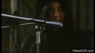 Happy 87th birthday to Yoko Ono!  She was born about a year and a half before Brian Epstein. 