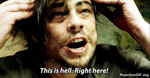 Happy belated birthday, benicio del Toro. My favorite performance is in 21 grams 