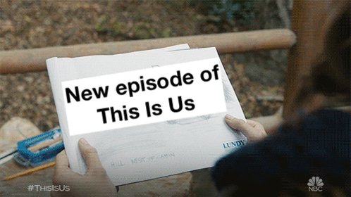 This Is Us (@NBCThisisUs) on Twitter photo 26/02/2020 01:00:00 The future is looking bright. #ThisIsUs is back in ONE HOUR on @NBC. The future is looking bright. #ThisIsUs is back in ONE HOUR on @NBC.