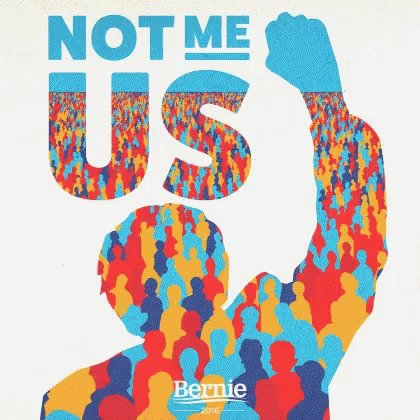 We’re all here, @SergioJSiano! Welcome #Bernie2020 #NotMeUs #WithTheseHands #OnlyBernie #2020WillBeTheYearFor #PresidentSanders #HelloSomebody #ILikeBernie #IEndorseBernie