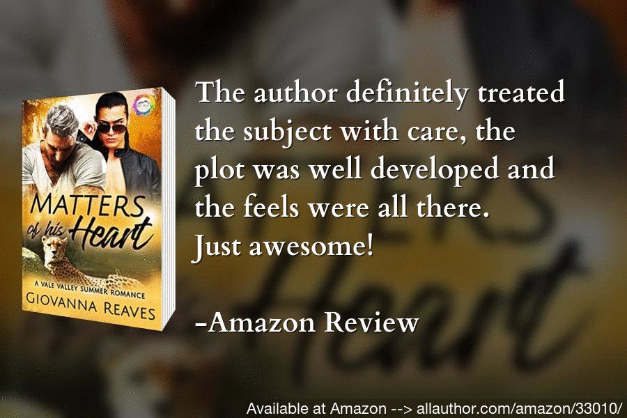 Can the two of them together create the future they both crave? Find out in "Matters of His Heart" now. #mustread #romance #paranormal @GiovannaReaves available at Amazon --> https://allauthor.com/amazon/33010/
