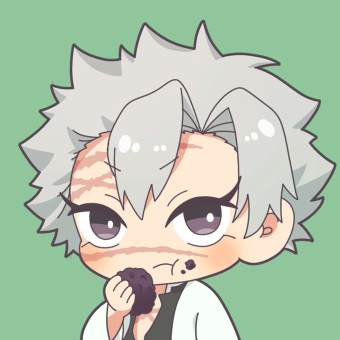 かなえさんがTwitterに投稿した不死川実弥(鬼滅の刃)のイラスト。