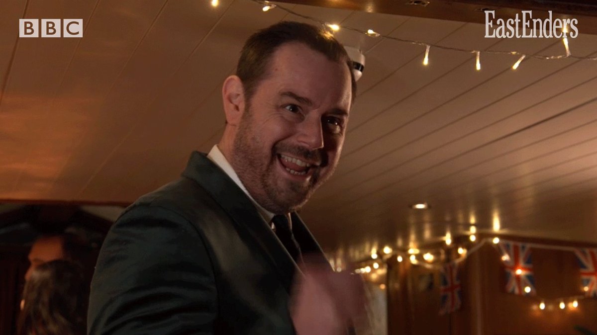 When you realise there are two episodes of EastEnders tonight! 7.30pm and 8.30pm. ABitOfGoodNews