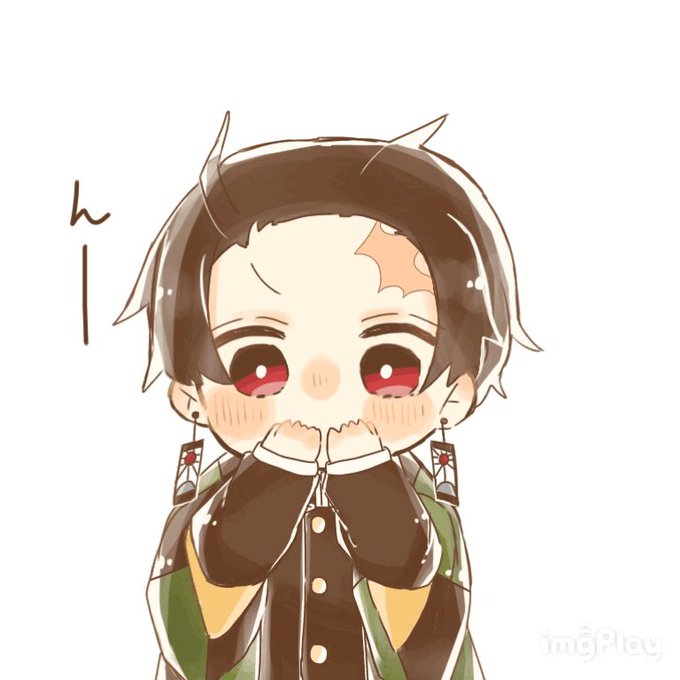 猫缶さんがTwitterに投稿した竈門炭治郎(鬼滅の刃)のイラスト。