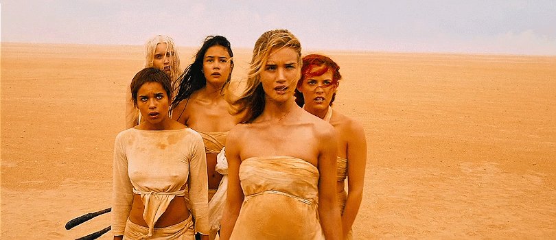 38. MAD MAX: FURY ROAD (2015)Framed: Zoë Kravitz, Abbey Lee, Courtney Eaton...