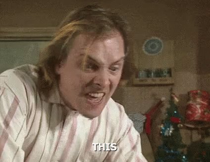 Happy Birthday Bastard aka Rik Mayall...      Missing you already!!! 