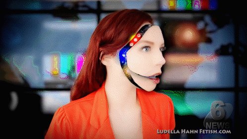 Ludella Hahn on Twitter: "My #clip - Fake News Anchor - Programming