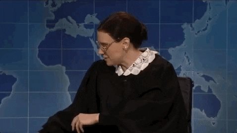 Happy birthday to Ruth Bader Ginsburg! Can someone bubble wrap her and put her in a cleanroom? 