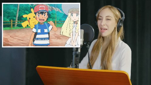 Video Ash Ketchum Voice Actor Sarah Natochenny And Vanity Fair Demonstrate How Pokemon The Series Is Dubbed From Japanese To English Pokemon Blog